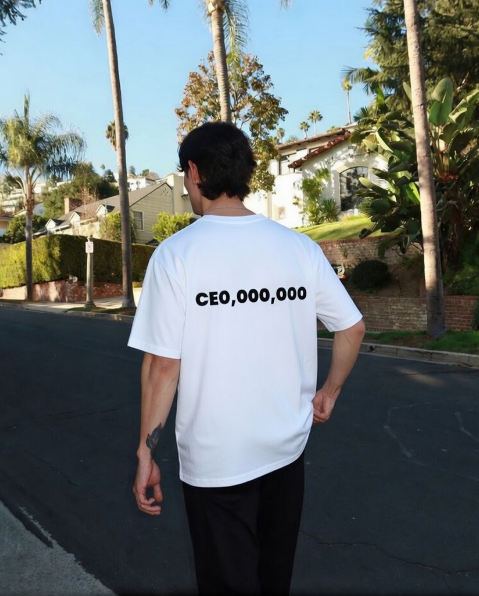 CEO Unisex Baskılı T-Shirt
