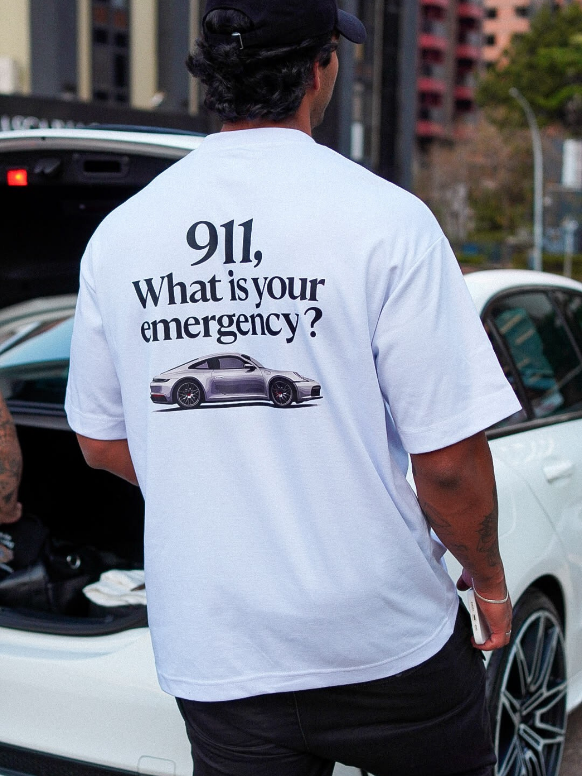 Emergency Porsche 911 Unisex T-Shirt