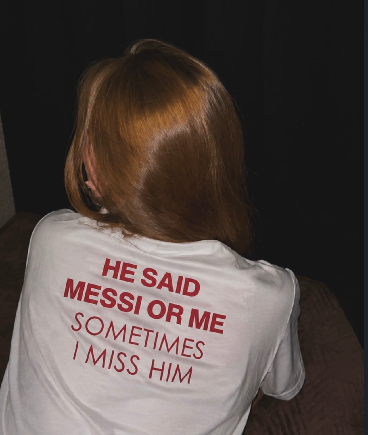 He Said Messi or Me Unisex T-Shirt