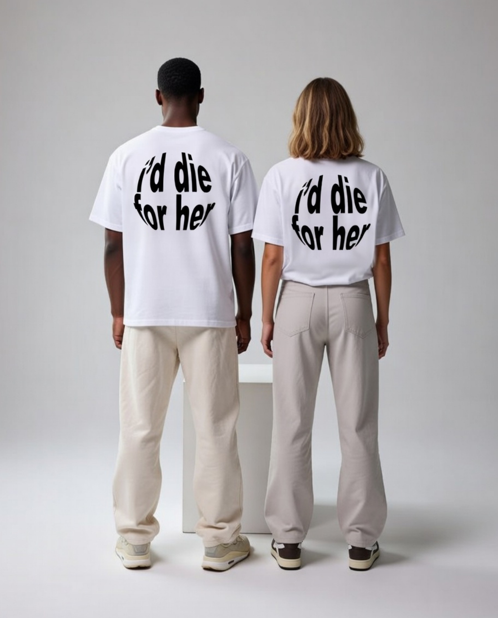 I’d Die For Her Unisex Baskılı T-Shirt