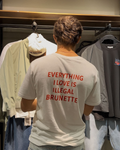I Love Illegal Brunette Unisex T-Shirt