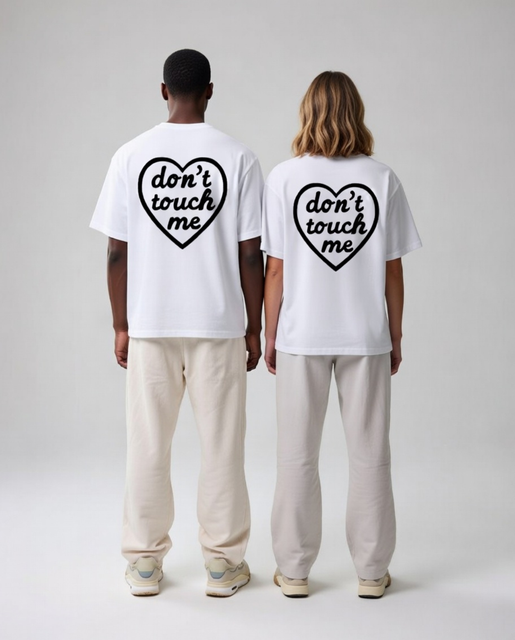 Don’t Touch Me Unisex Baskılı T-Shirt