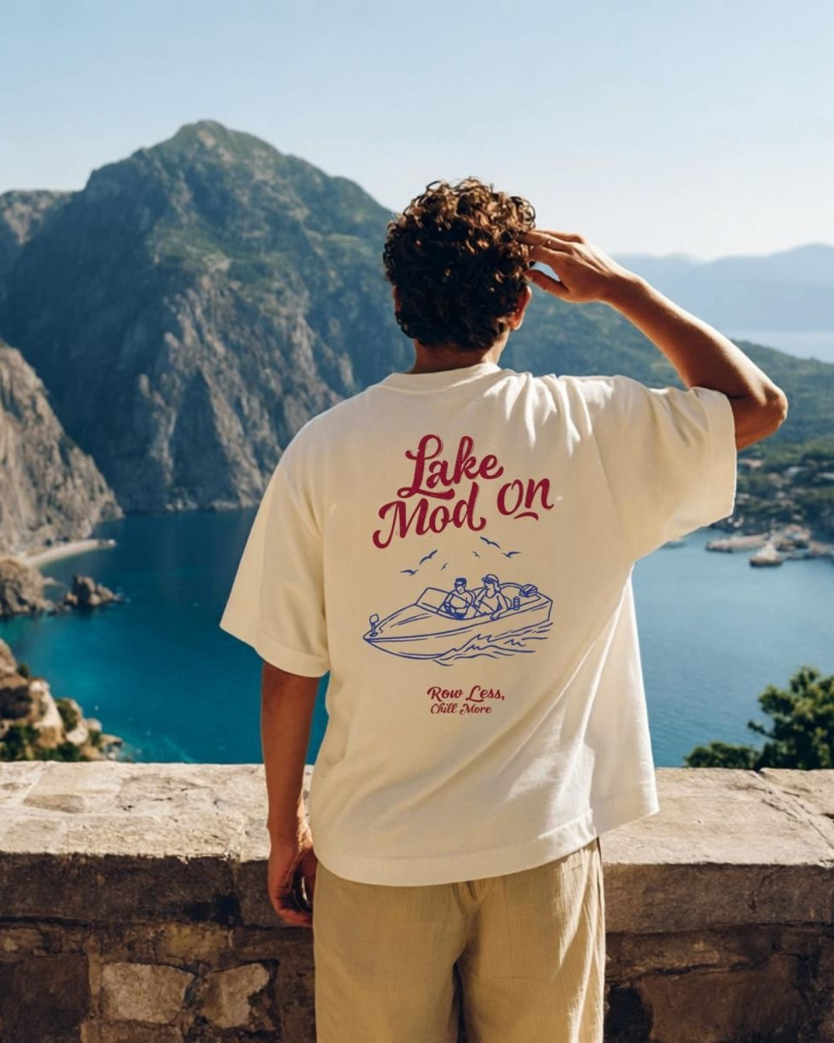 Lake Mode On Unisex T-Shirt