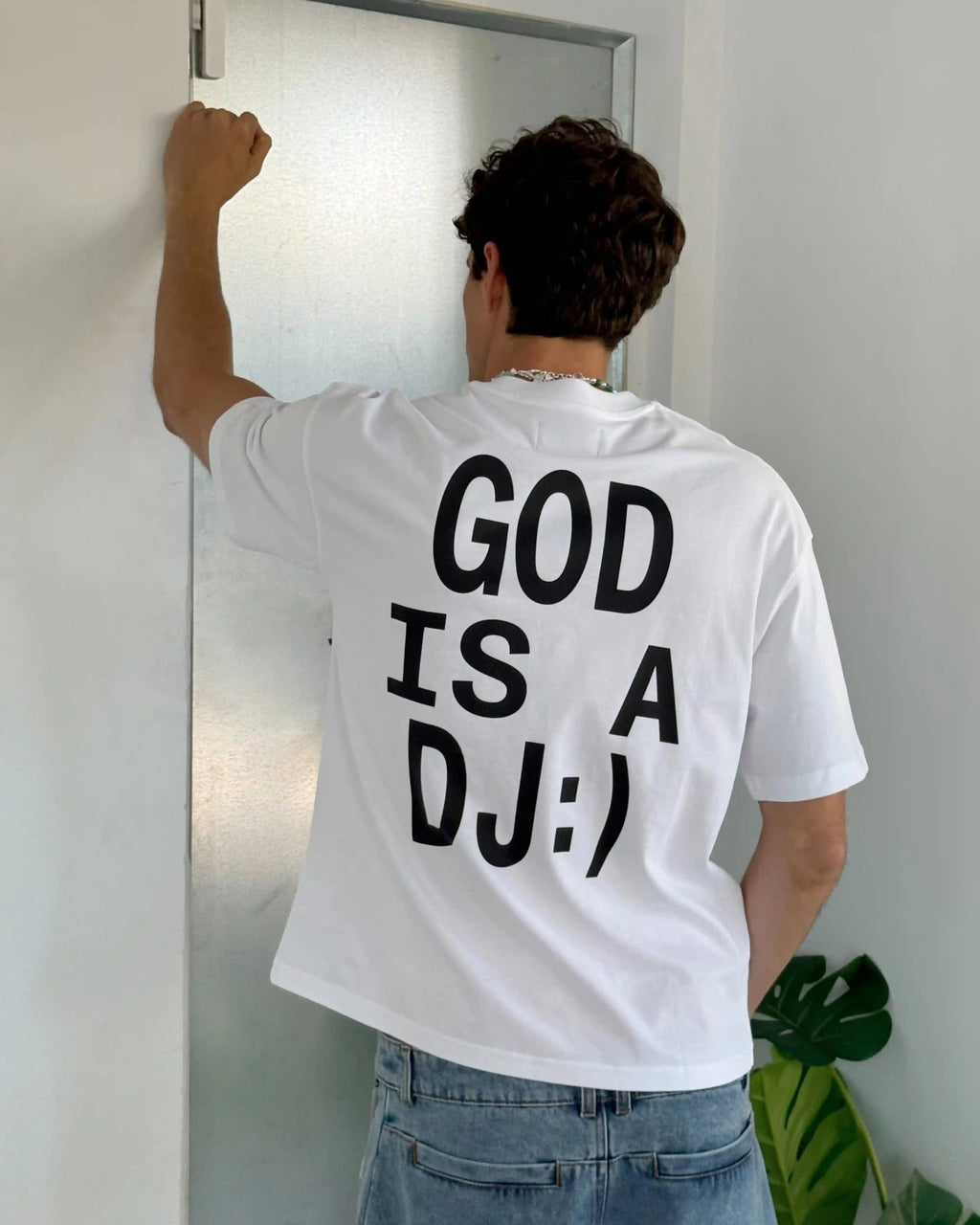 God is a DJ Unisex T-Shirt