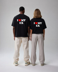 I ❤️ My Ex Unisex Baskılı T-Shirt