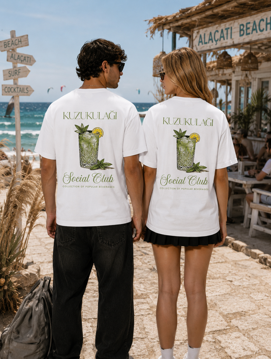 Kuzu Kulağı Alaçatı Edition Unisex T-Shirt