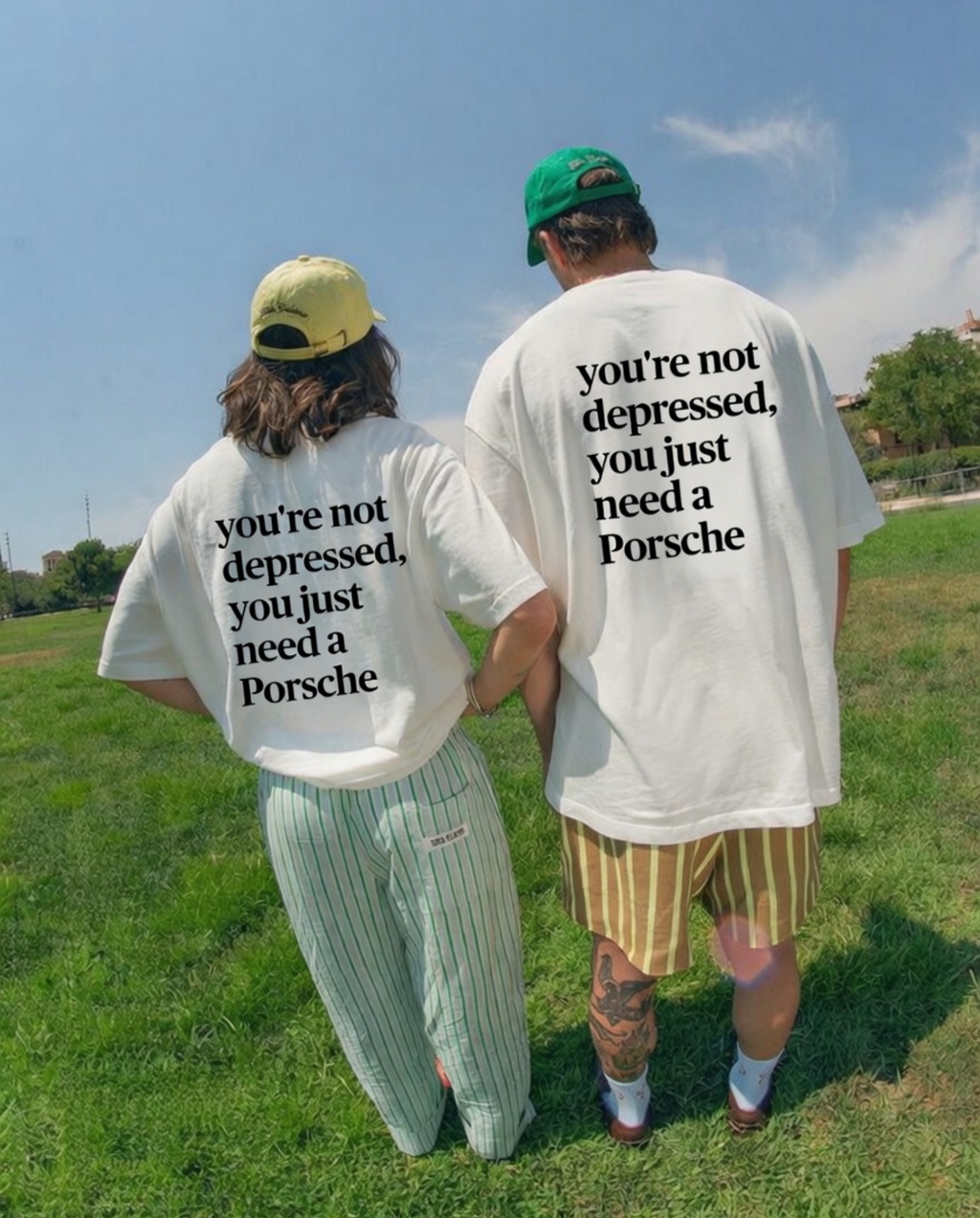 Just Need Porsche Unisex Baskılı T-Shirt
