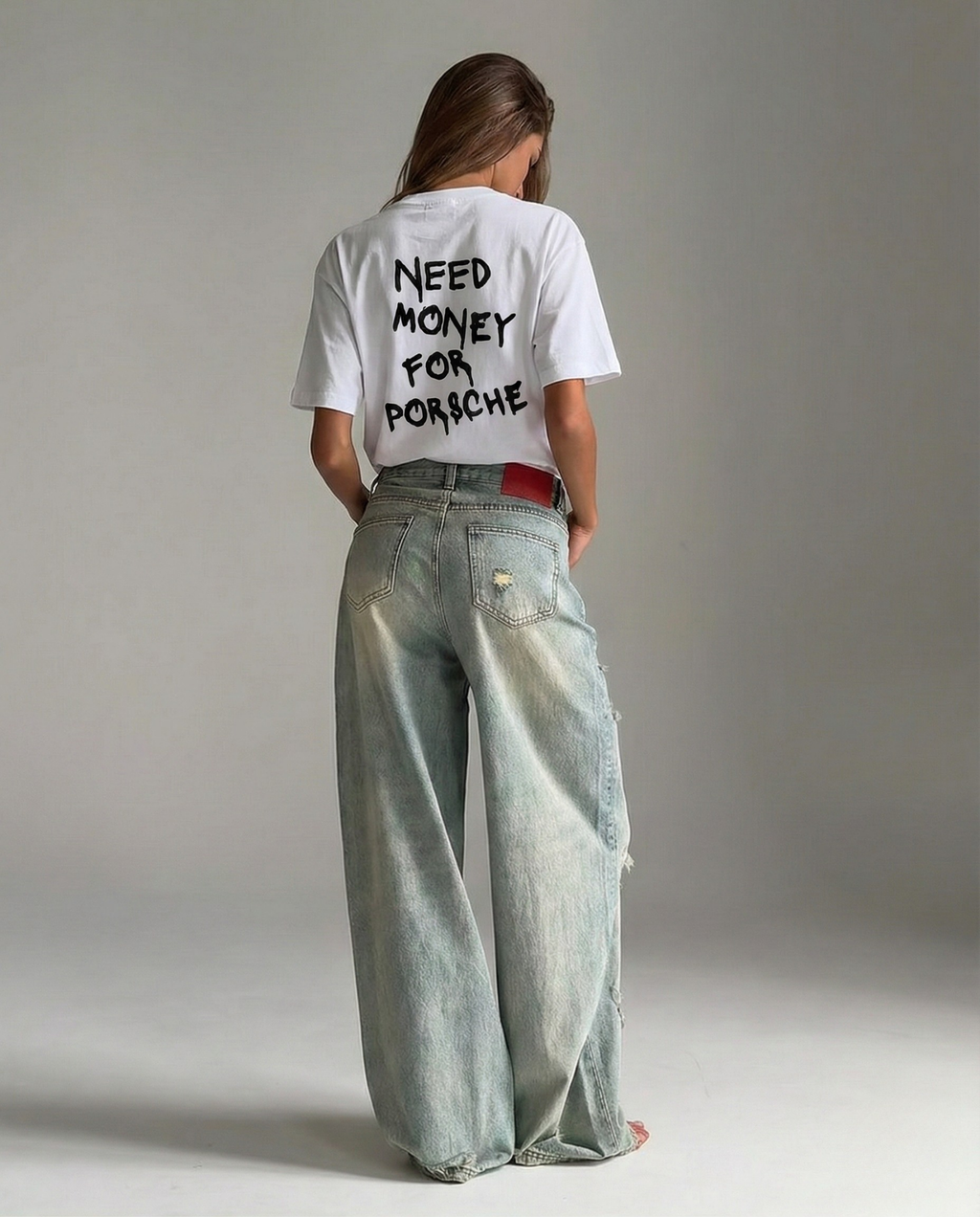 Need Money for Porsche Unisex Baskılı T-Shirt