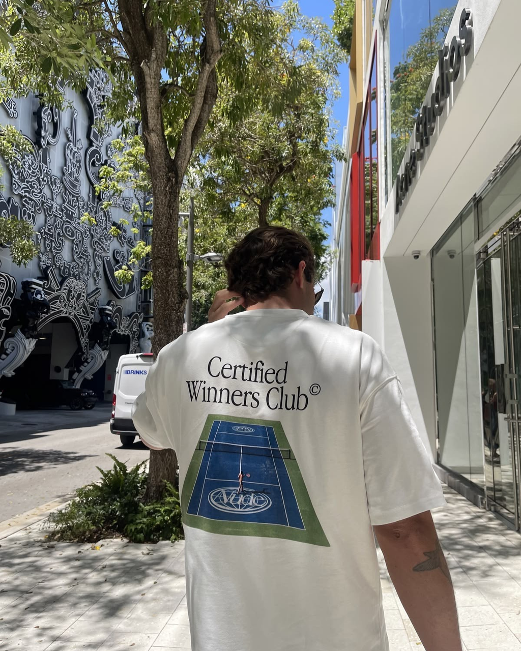 Winners Club Unisex Baskılı T-Shirt