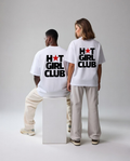 Hot Girl Club 👯‍♀️ Unisex Baskılı T-Shirt