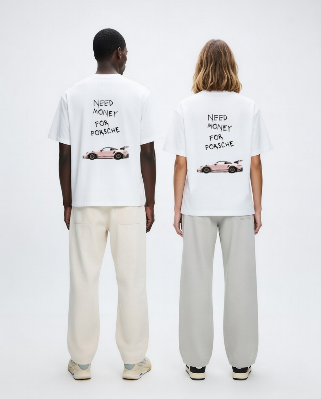 Need Money For Porsche 🩷 Unisex Baskılı T-Shirt