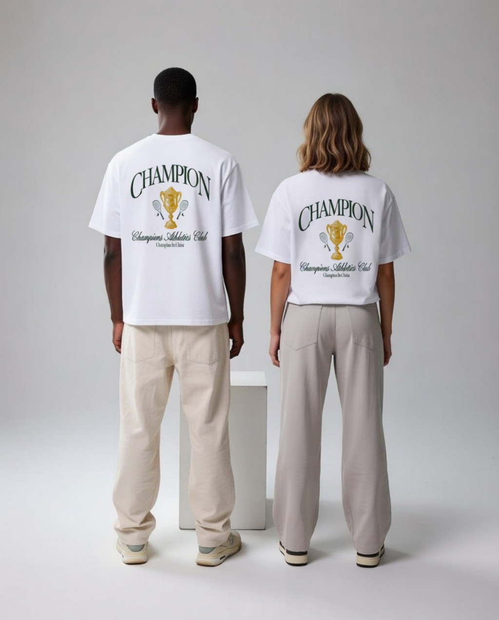 Champion Club 🎾 Unisex Baskılı T-Shirt (Copy)