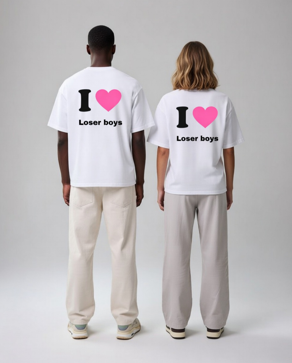I Love Loser Boys Unisex Baskılı T-Shirt