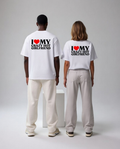 I Love My Hot Girlfriend Unisex Baskılı T-Shirt