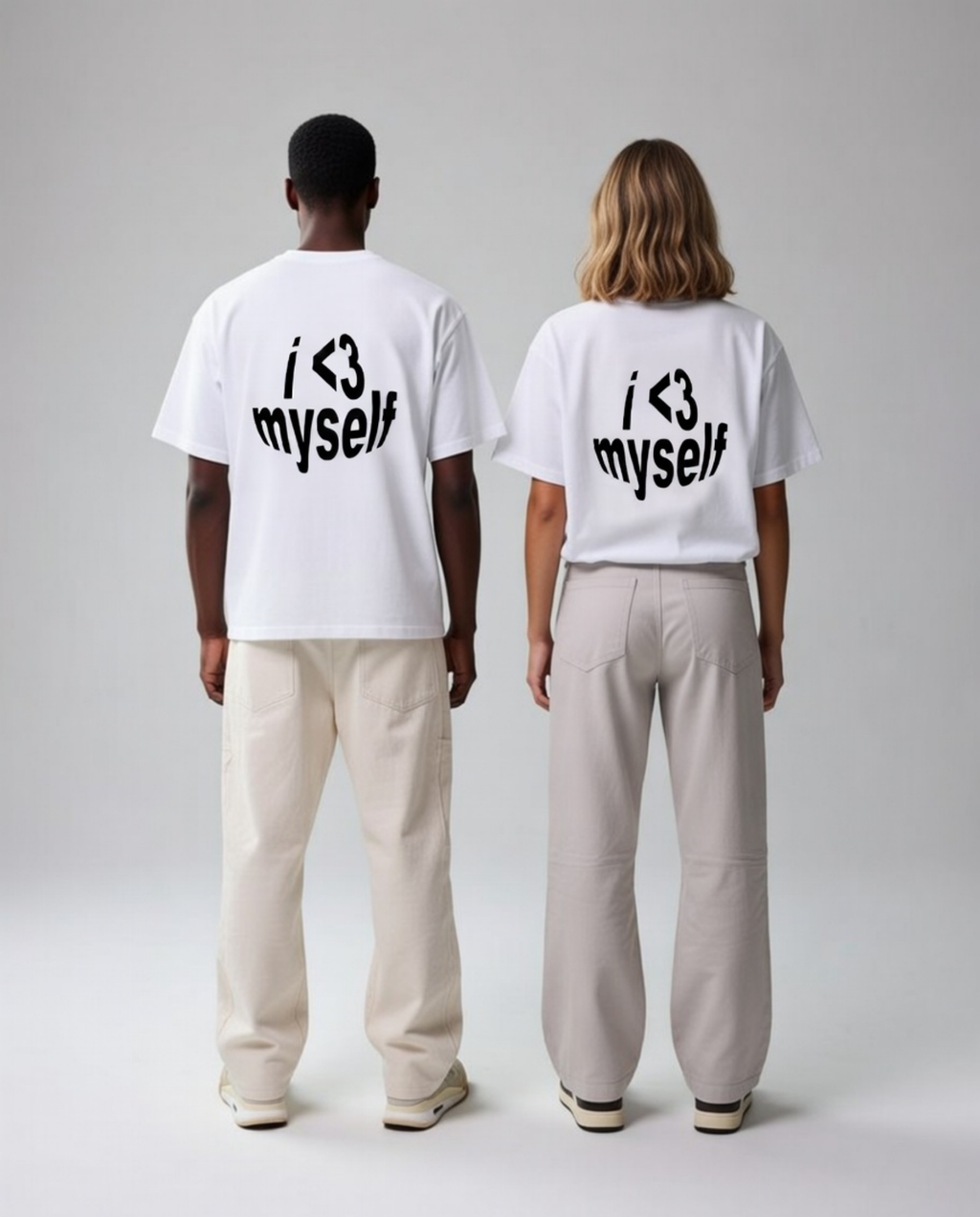 I <3 Myself Unisex Baskılı T-Shirt