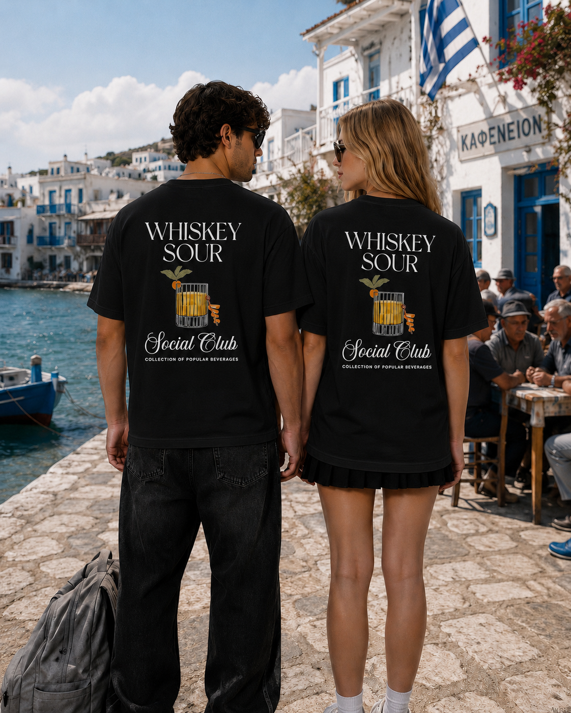 Whiskey Sour Mykonos Edition Unisex T-Shirt