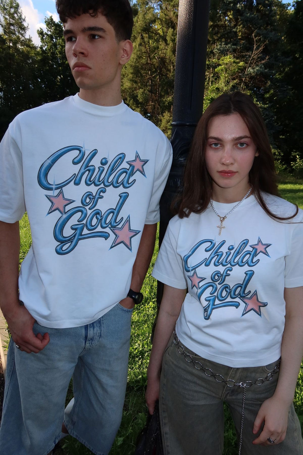 Child of God Unisex Baskılı T-Shirt