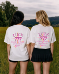 Luck 777 Manifesting ✨ Unisex Baskılı T-Shirt