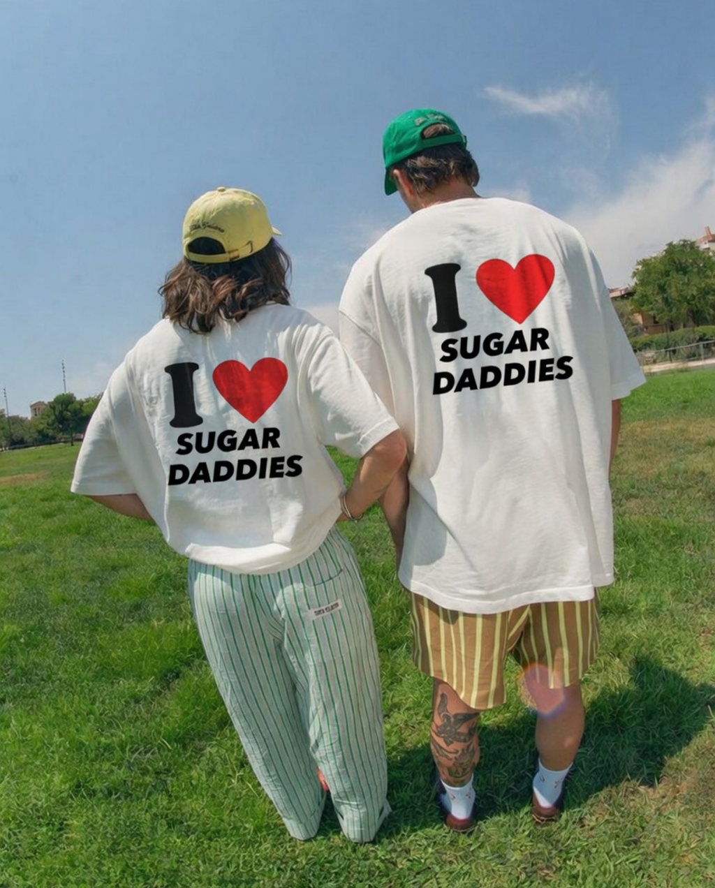 I Love Sugar Daddies Unisex Baskılı T-Shirt