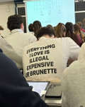 I love Illegal and Expensive Brunette Unisex T-Shirt