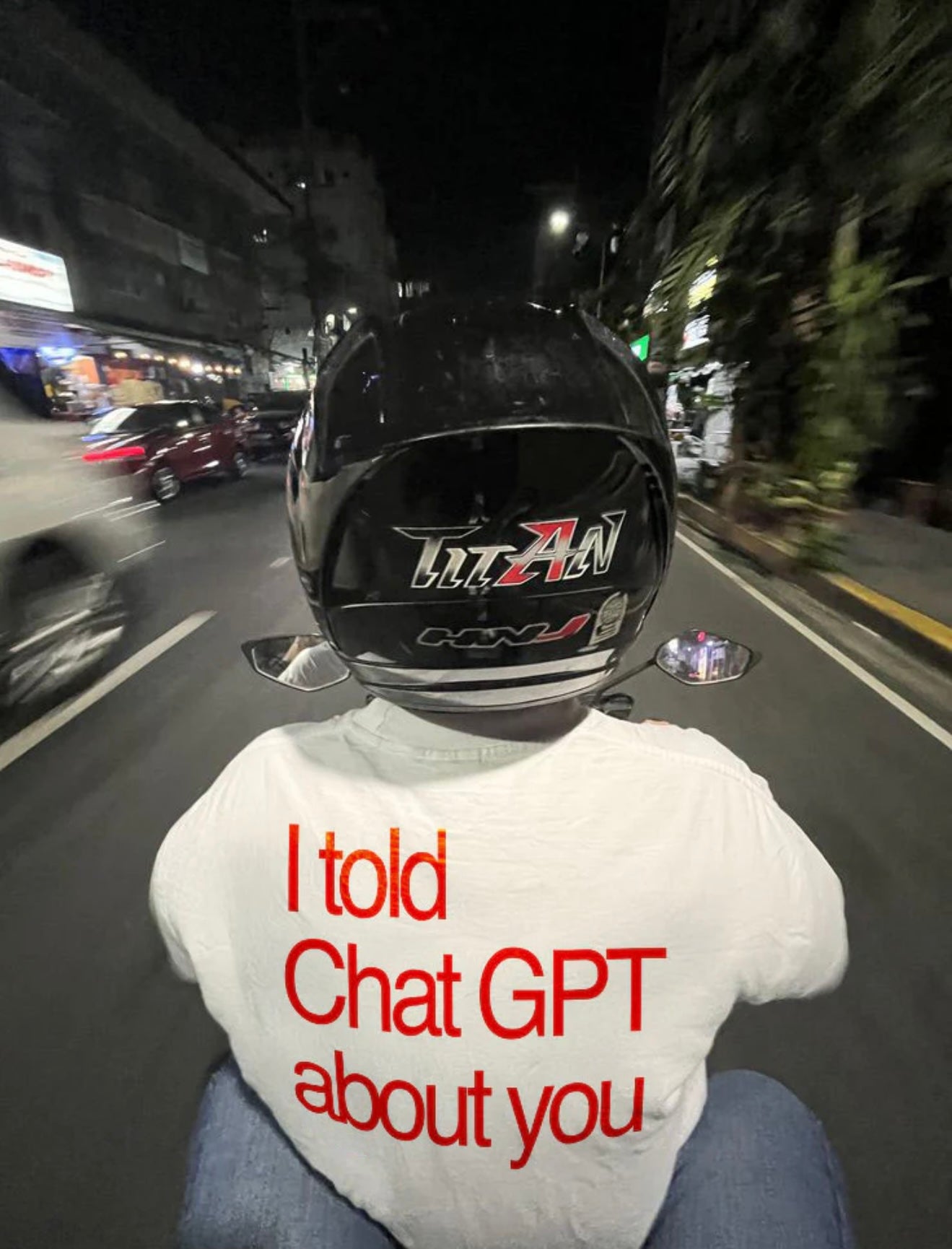 I Told ChatGbt About U Unisex T-Shirt