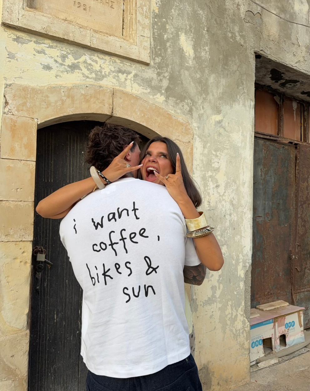 Coffee, Bikes & Sun Unisex T-Shirt
