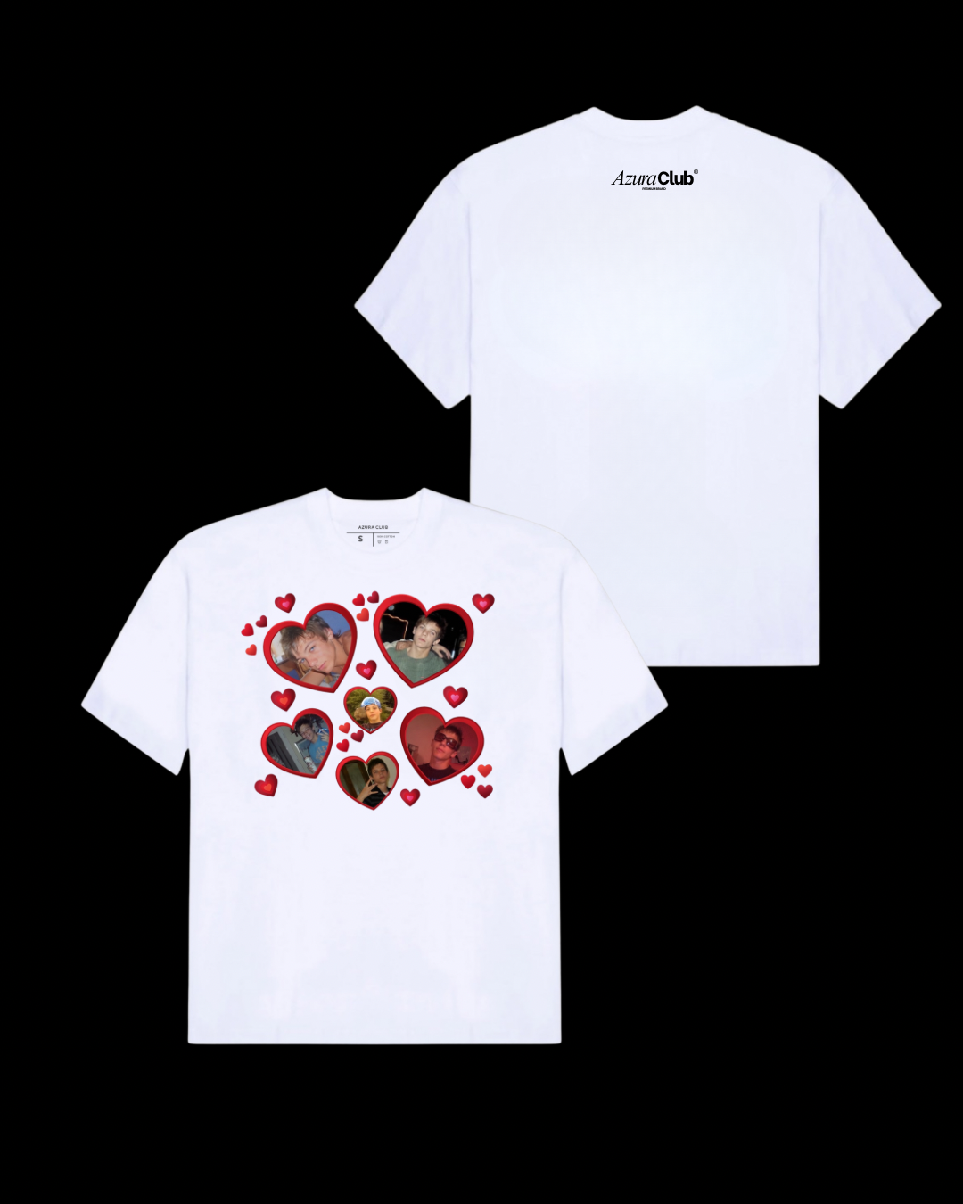 Fotoğraflı ❤️ Kişiye Özel Unisex T-Shirt