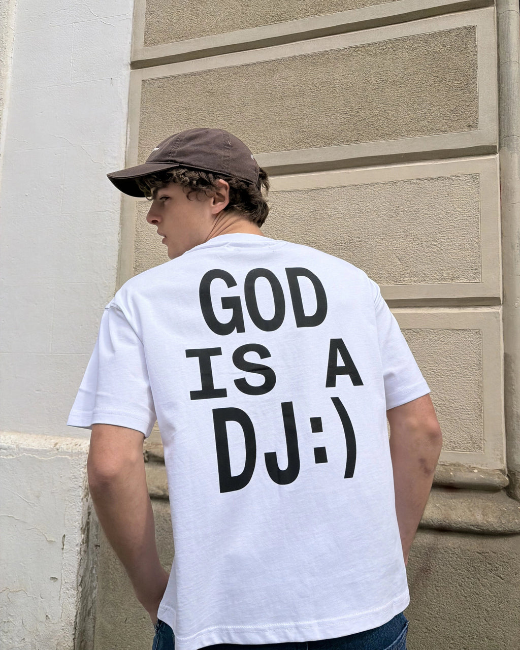 God is a DJ Unisex T-Shirt