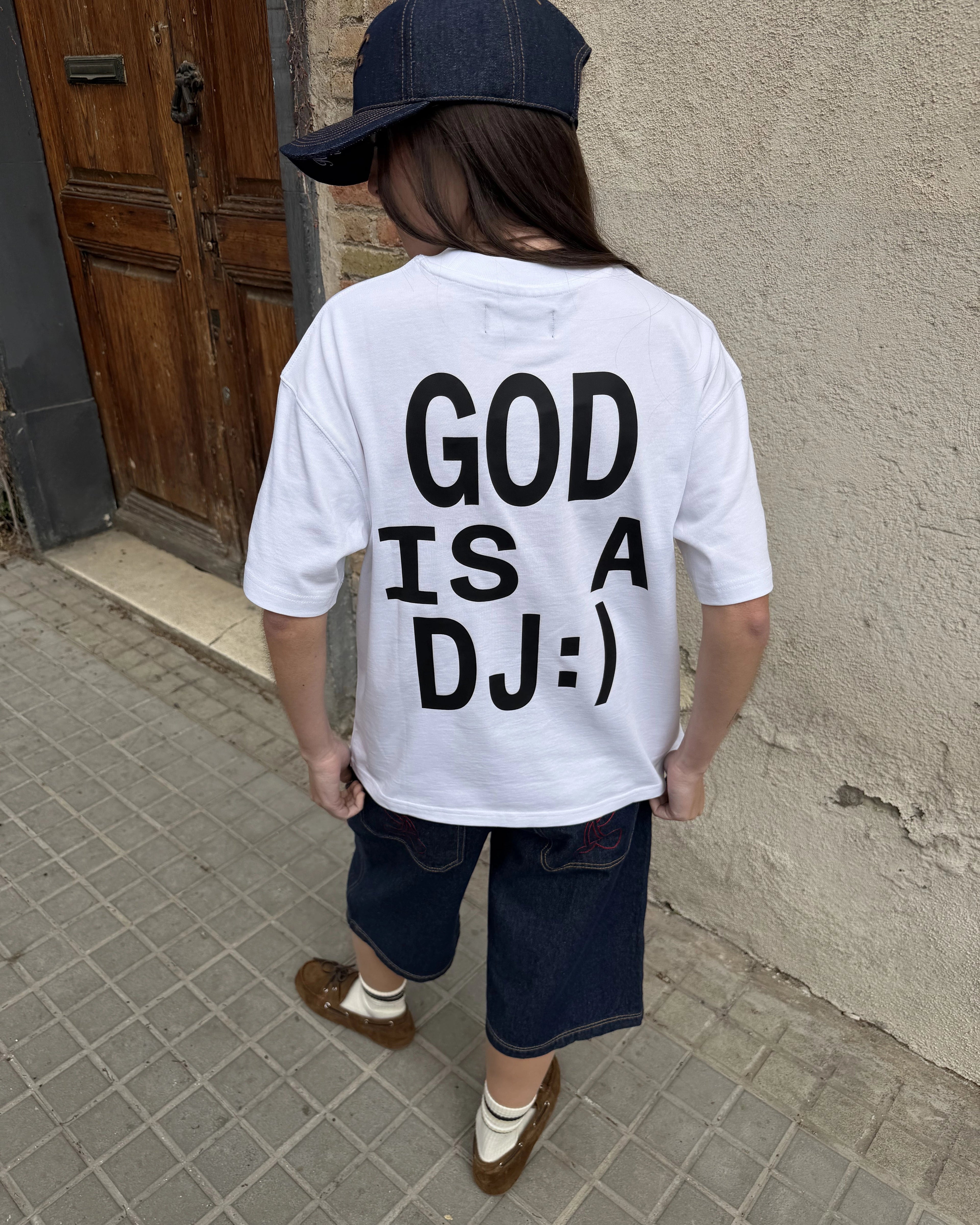 God is a DJ Unisex T-Shirt