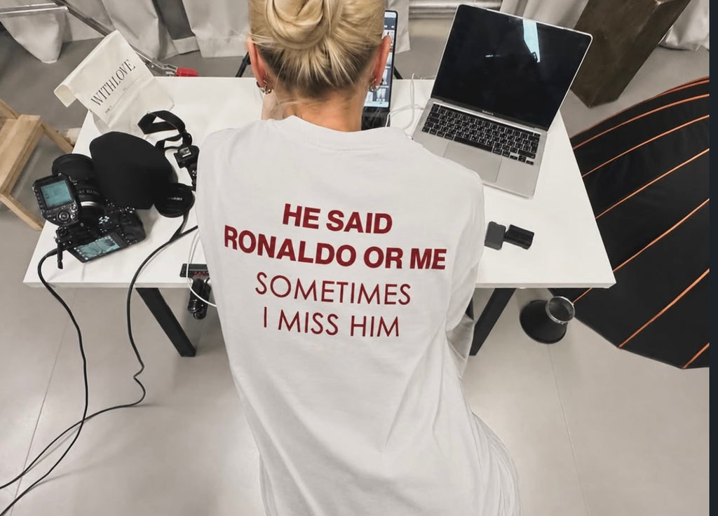 He Said Ronaldo or Me Unisex T-Shirt