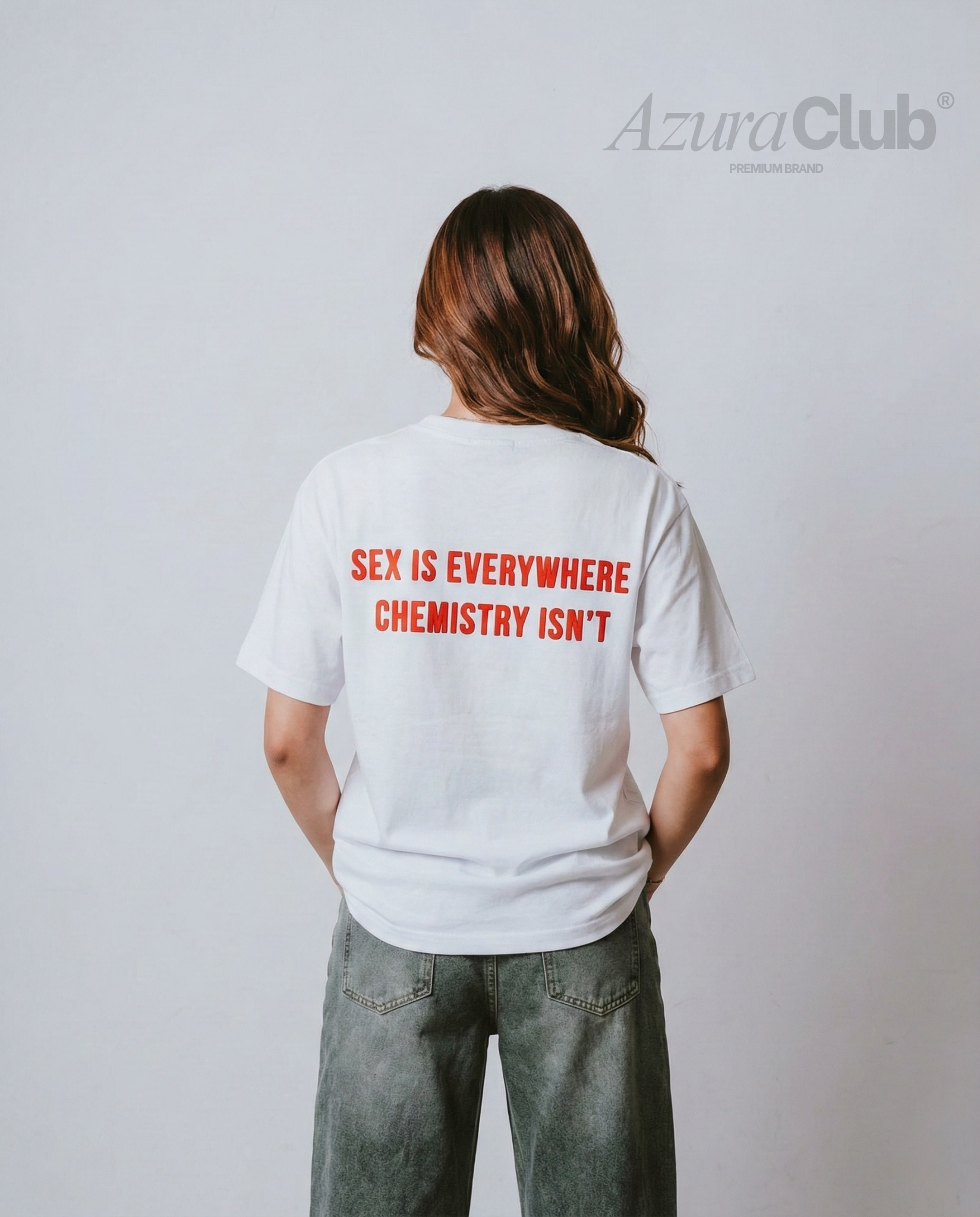 Sex is Everywhere Chemistry Isn’t Unisex Baskılı T-Shirt