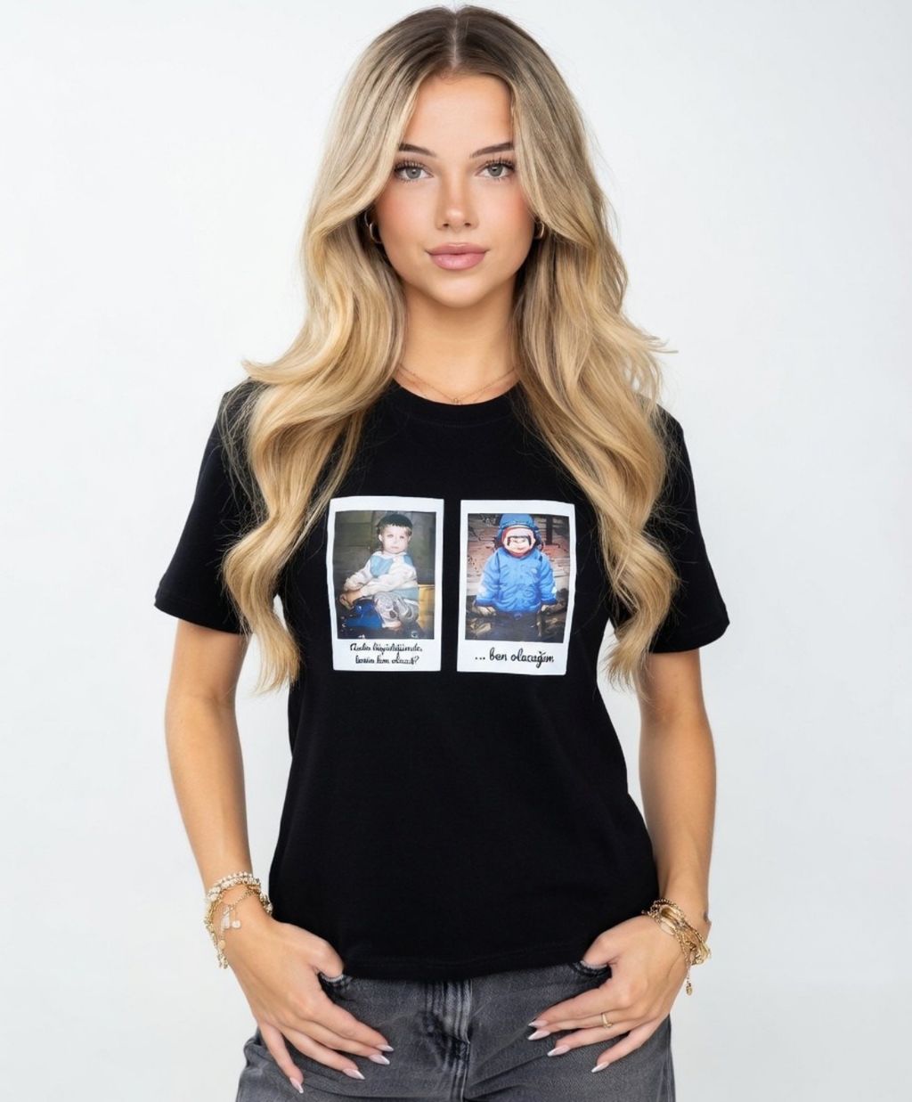 “Gelecekteki Aşkım” Kişiye Özel Baskılı Unisex T-Shirt