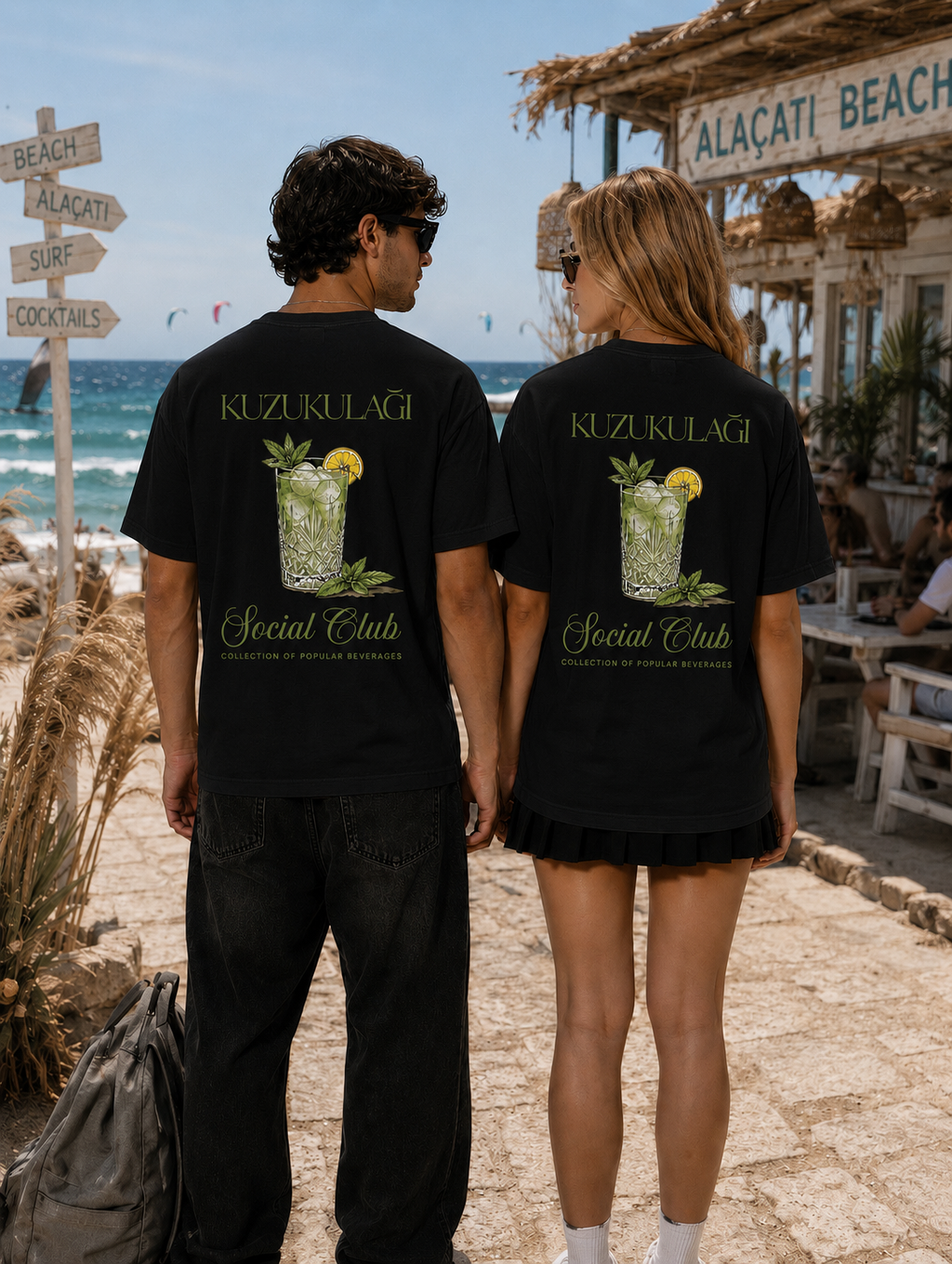 Kuzu Kulağı Alaçatı Edition Unisex T-Shirt