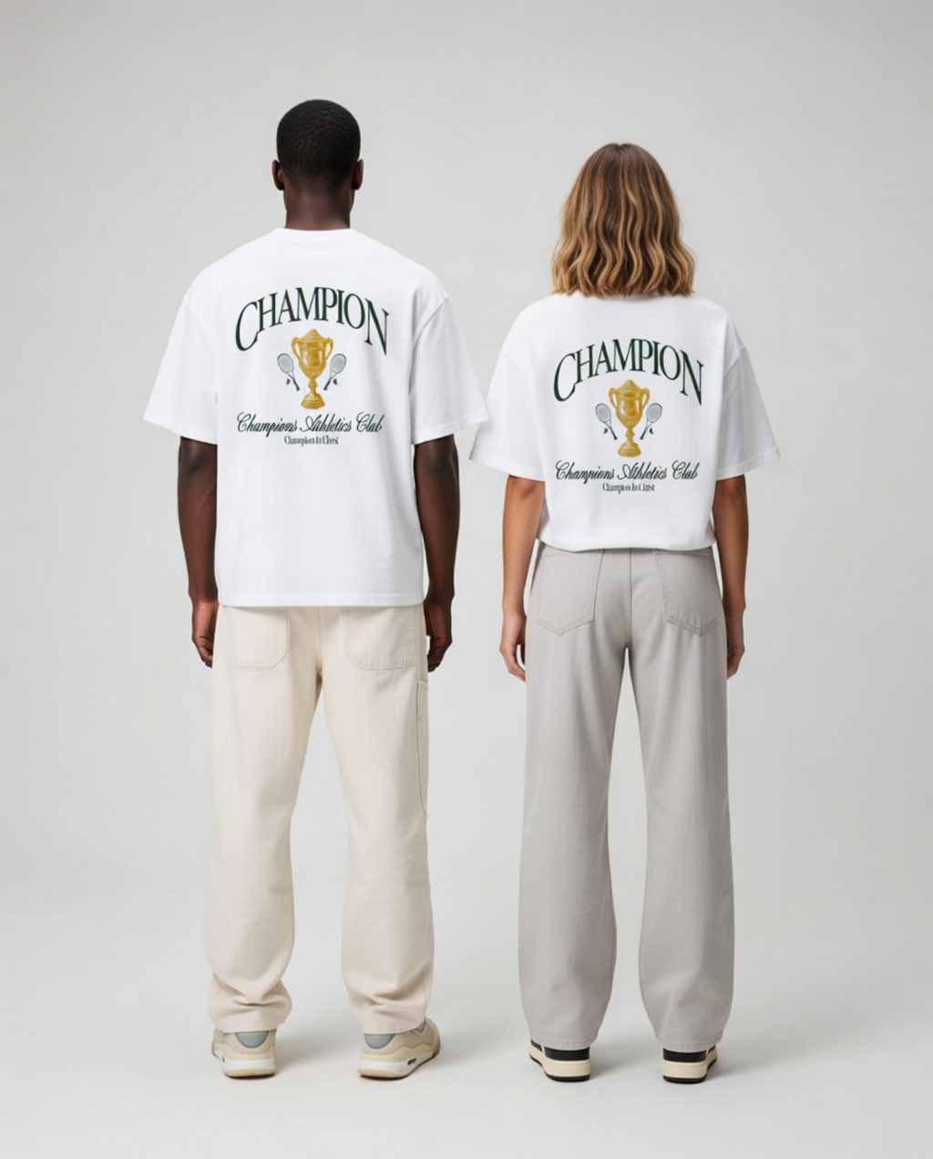 Champion Club 🎾 Unisex Baskılı T-Shirt (Copy)
