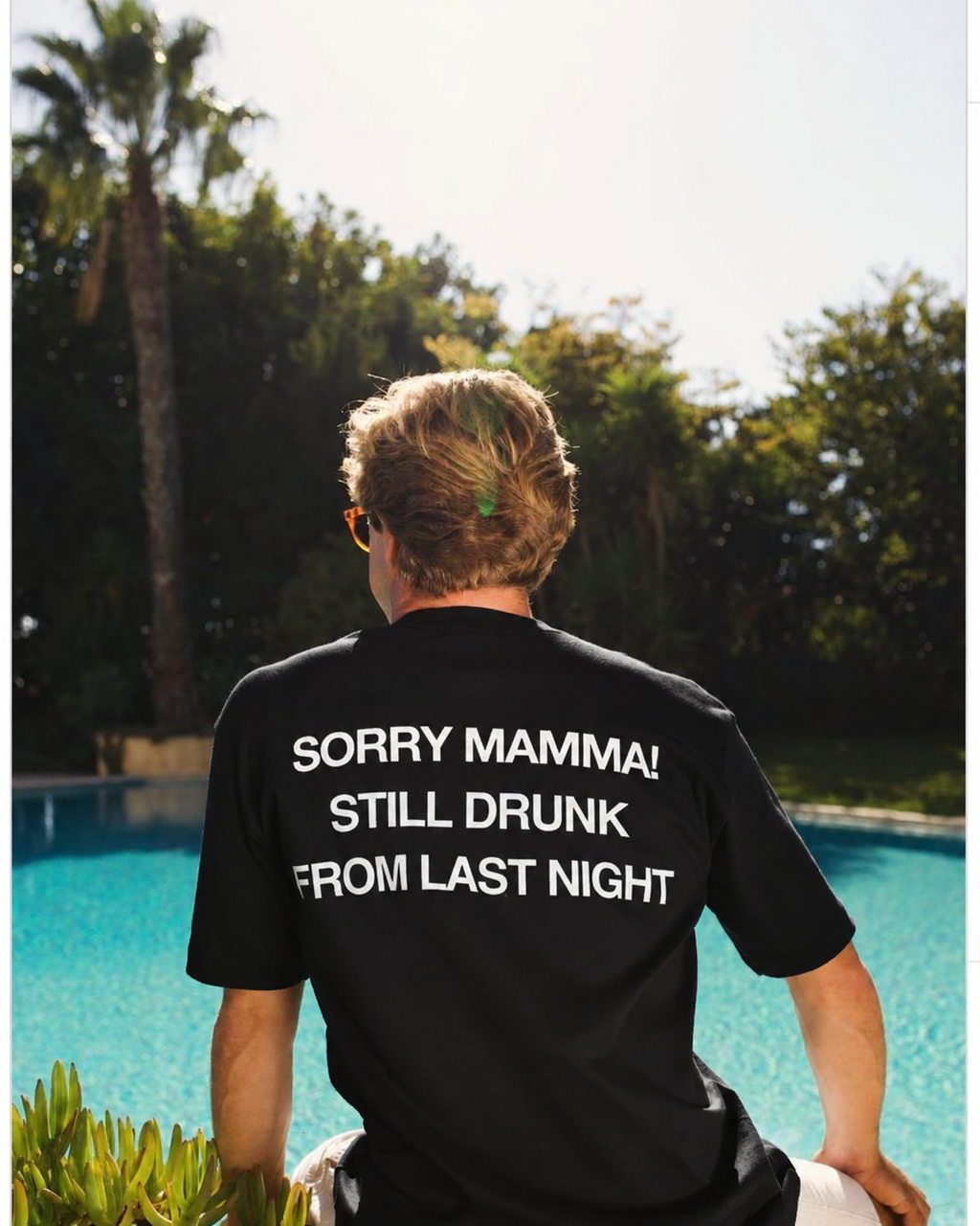 Sorry Mamma! Baskılı Unisex T-Shirt