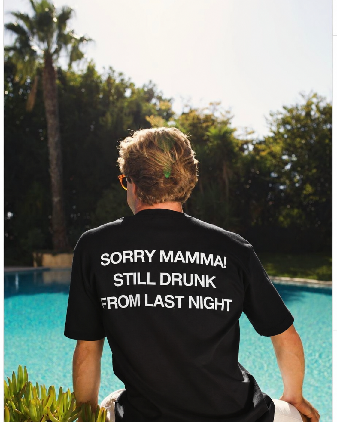 Sorry Mamma! Baskılı Unisex T-Shirt