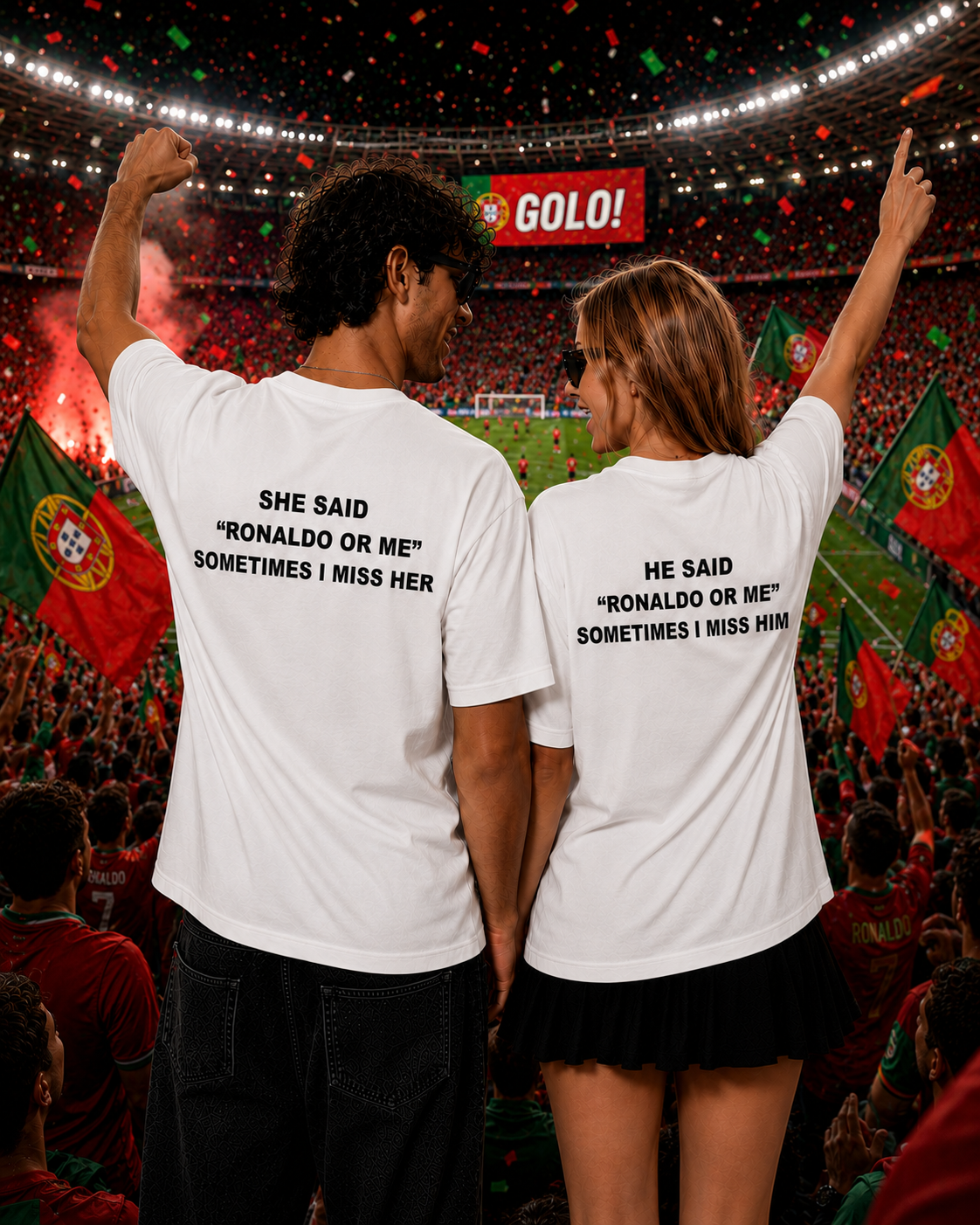 Ronaldo or Me Unisex T-Shirt