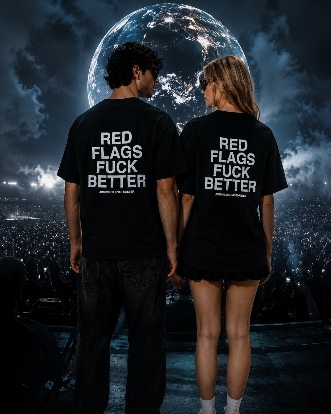 Red Flags F*cks Better Unisex T-Shirt