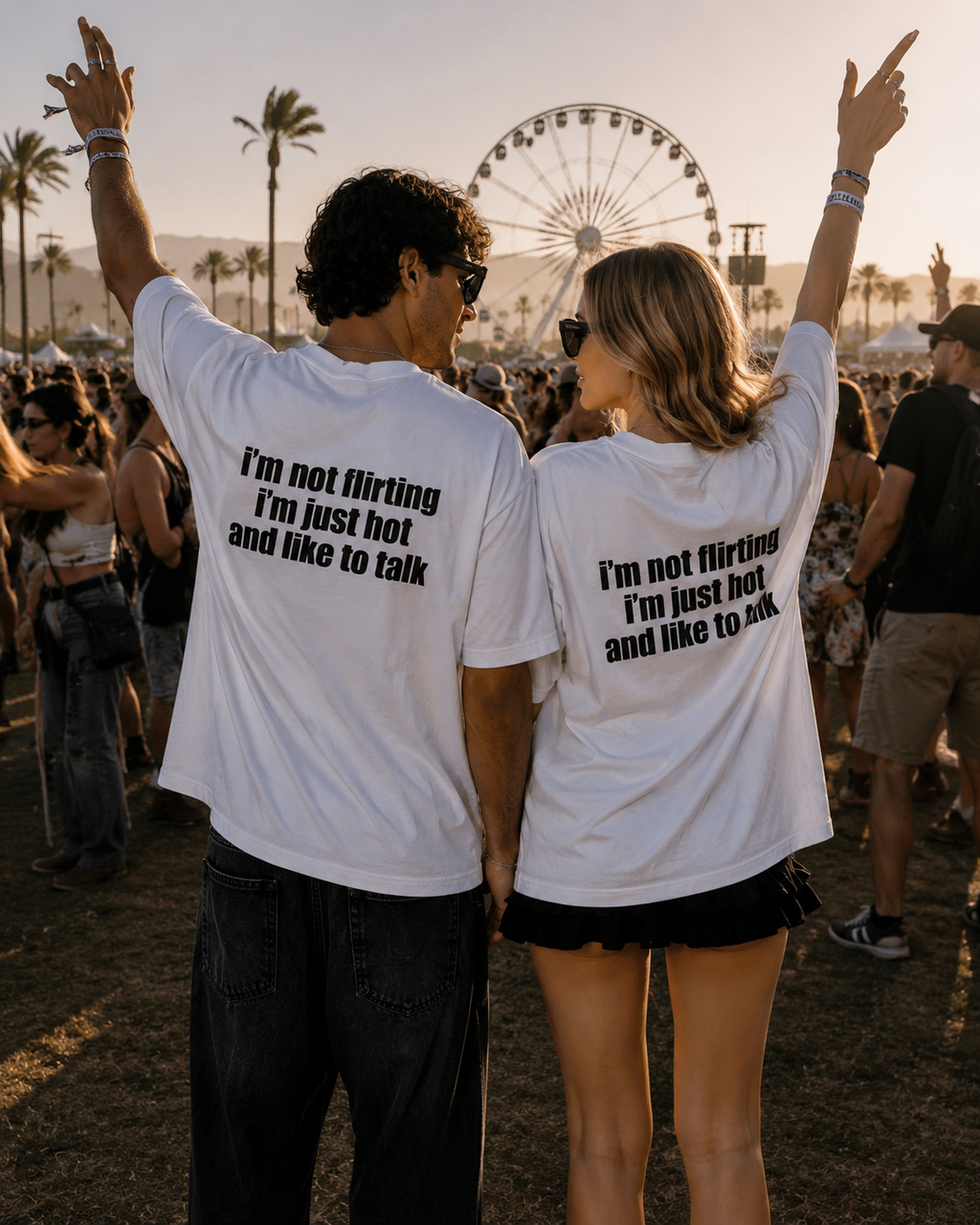 I am Not Flirting I am Just Hot Unisex T-Shirt