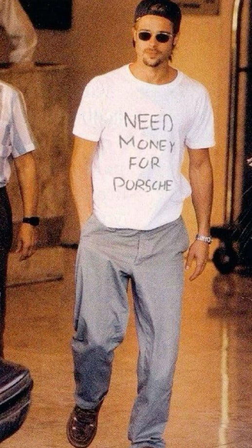 Need Money for Porche Unisex Baskılı T-Shirt
