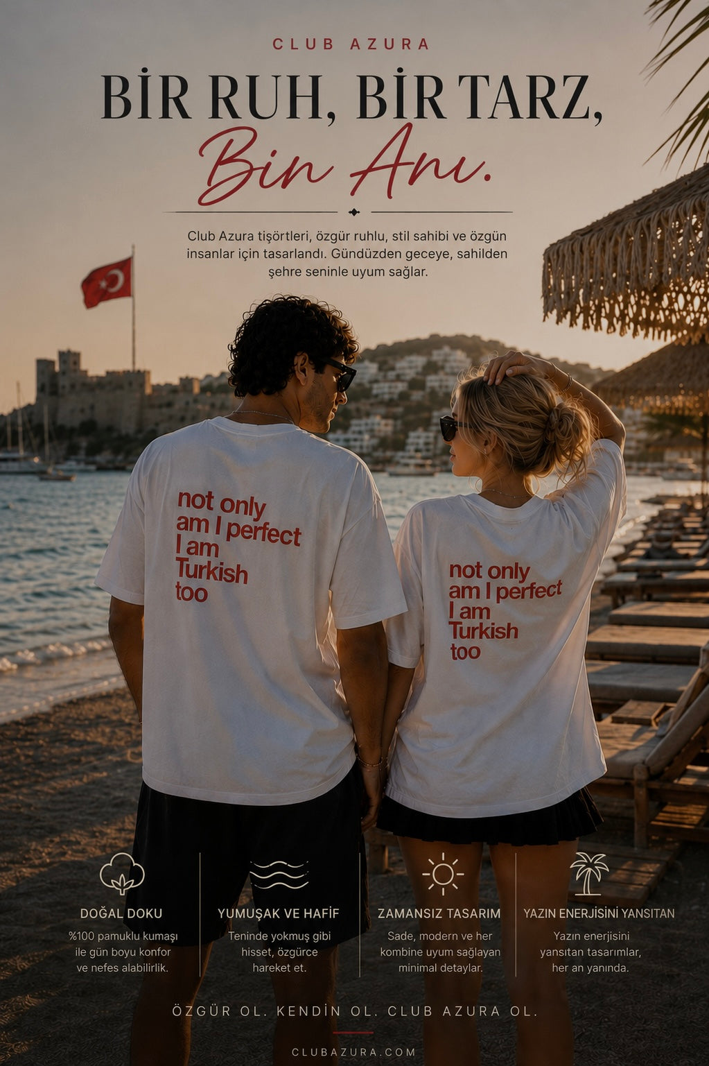 Not Only Perfect, Turkish Too Unisex T-Shirt
