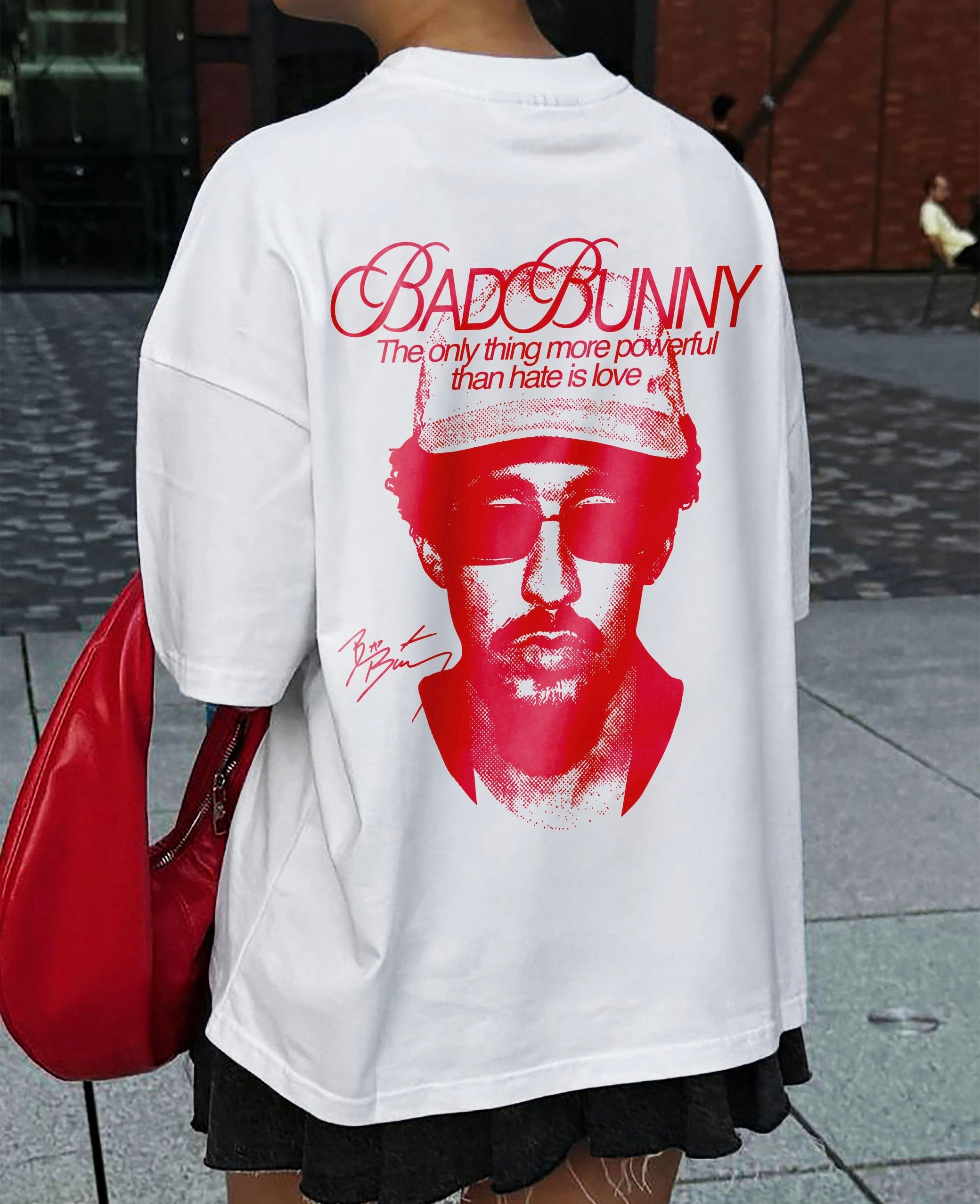 Bad Bunny Unisex Baskılı T-Shirt
