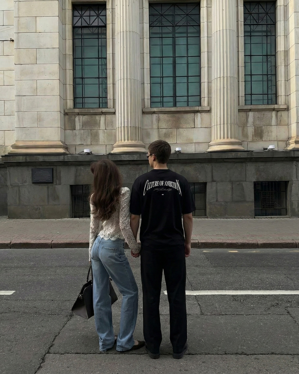 Culture of Ambition Manifesting Unisex Baskılı T-Shirt