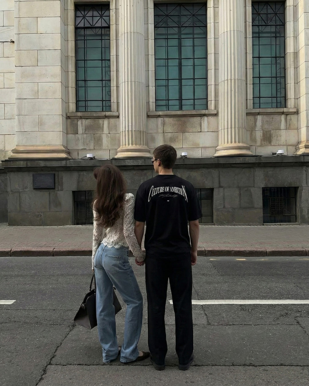 Culture of Ambition Manifesting Unisex Baskılı T-Shirt
