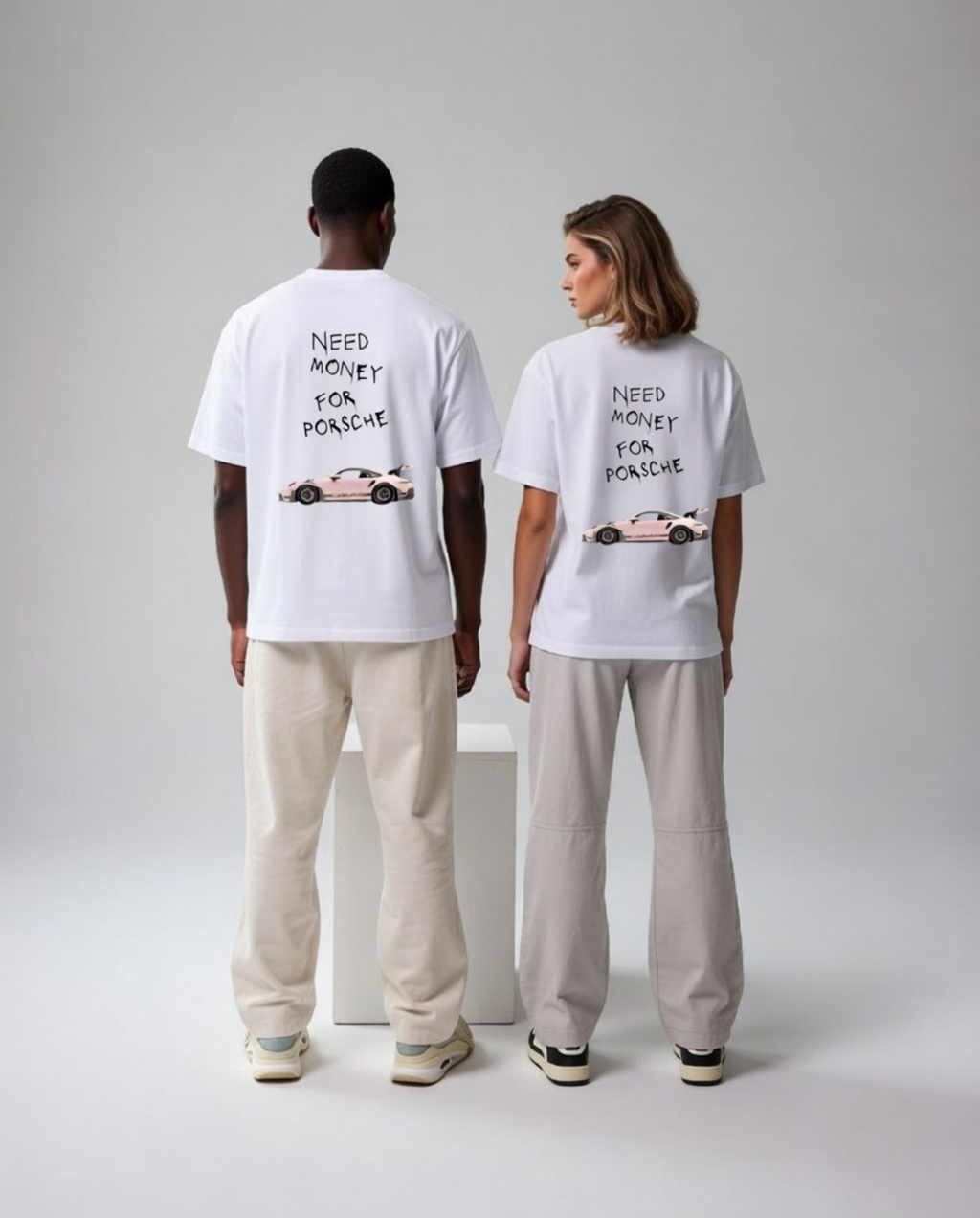 Need Money For Porsche 🩷 Unisex Baskılı T-Shirt