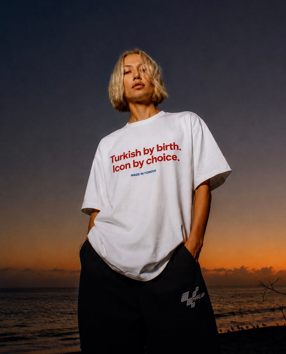 Turkish by Birth, Icon by Choice Unisex T-Shirt 🇹🇷