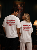 Köpekler Gibi Çalışıp, Aslanlar Gibi Yiyorum Unisex T-Shirt 🇹🇷