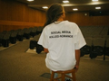 Social Media Killed Romance Baskılı Unisex T-Shirt
