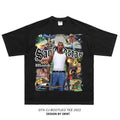 San Andreas CJ Kolaj T-Shirt — Siyah