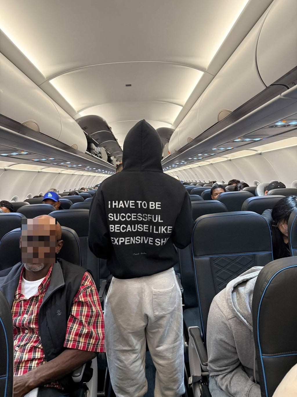 I Have To Be Successful Yazılı Hoodie — Siyah